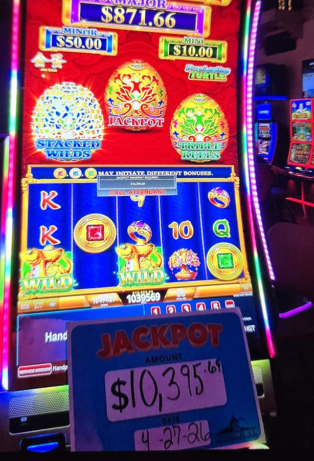 Jackpot winners at Casino Del sol 