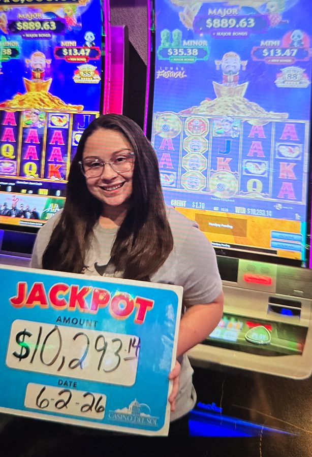 Jackpot winners at casino del sol in tucson az