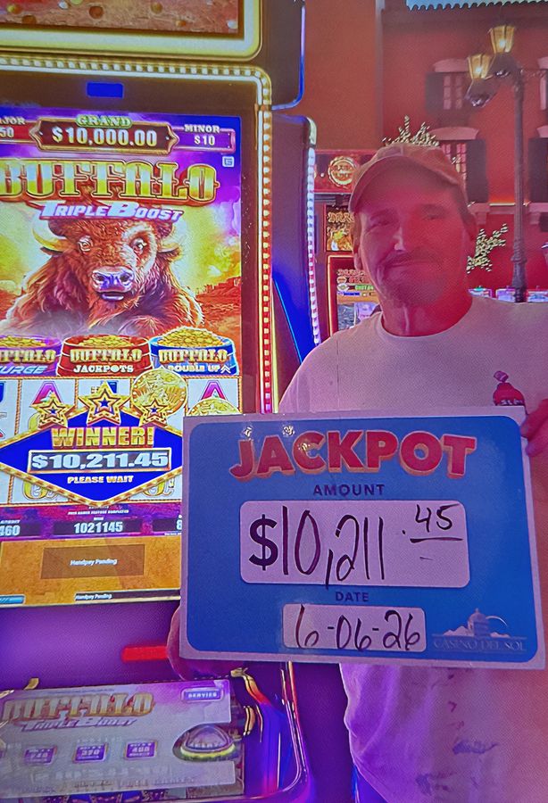 Jackpot winners at casino del sol in tucson az