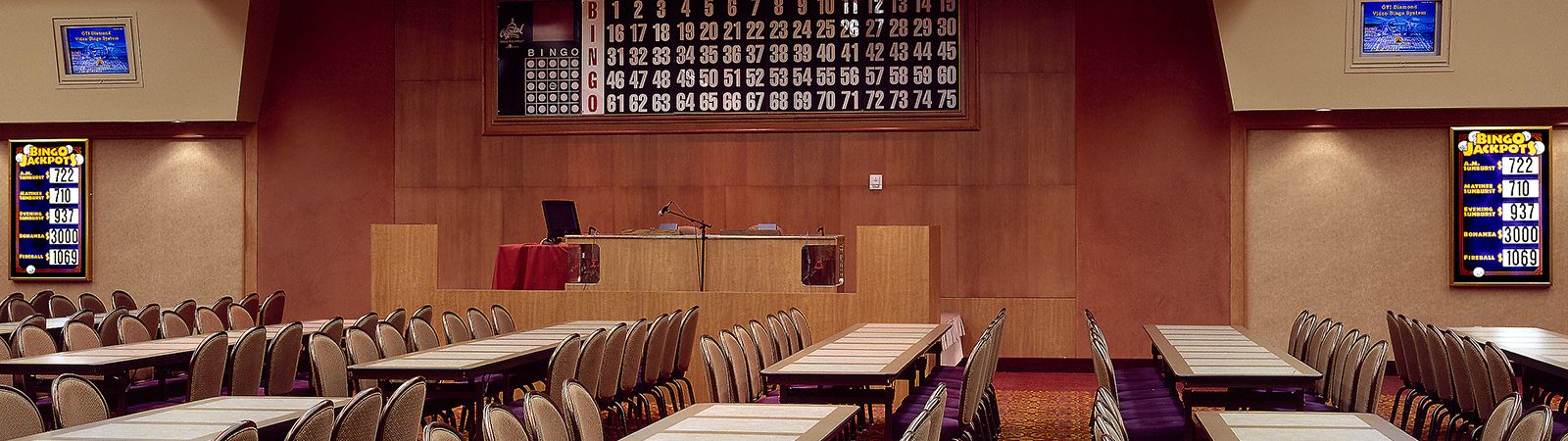 Bingo hall at Casino Del Sol 