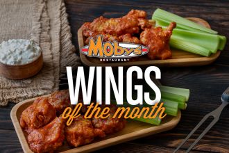 Mobys wings of the month at Casino Del Sol 